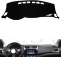 leather dashboard cover Compatible with Nissan NEW sylphy 2012-2019，dash cover（black）