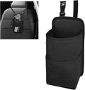 2-in-1 Large Cup Holder, 80 oz Multifunctional Car Seat Side Organizer, Hanging Water Bottle Holder Bag, Car Stuff Holder with Mesh Pocket for Phone & Drink, Suitable for Car SUV Truck (1 PC)