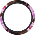 Elastic Steering Wheel Cover, Orchid Flower Car Wheel Covers for Women Men Anti-Slip Steering Wheel Protector Car Accessories, Universal 15 Inch Fit Auto, Suvs, Truck