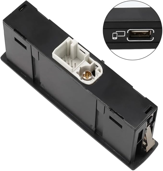 EUPLI Car Dashboard USB Sockets for Mercedes CLS A Class GLA CLA GLE A1728202100 Dual USB Ports Charger Socket