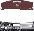 Leather Dashboard Cover Compatible with Mercedes CLA 2020-2026，Dash Cover, Non-Slip Dash Cover, Dash mat Dashboard Cover, Interior Dash Covers