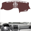 Leather Dashboard Cover Compatible with Lincoln Nautilus（No Warning Light） 2019-20，Dash Cover, Non-Slip Dash Cover, Dash mat Dashboard Cover, Interior Dash Covers