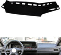 leather dashboard cover Compatible with VW Santana 2004-2007，dash cover（black）