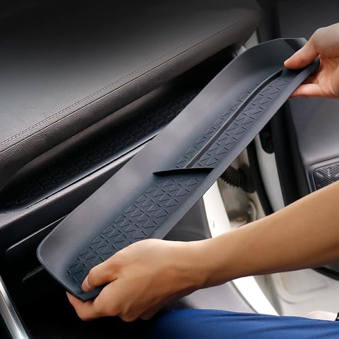 TPXSIUE for 2023 RAV4 Passenger Storage Organizer Mat Glove Box Insert Tray Anti Slip Mat Compatible with Toyota RAV4 2024 2023 2022 2021 2020 2019 Accessories (Passenger Anti Slip Mat)