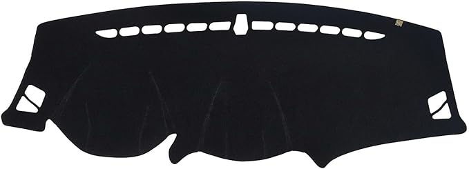 KEYOOG Dashboard Cover Dash Mat Fit for 2015-2010 Hy-undai Tucson,2015 IX35 (for Left Hand Drive),Car Dash Board Mat Anti-Glare Carpet,Non-Slip Pad Sunshield Protector (Black)