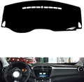 leather dashboard cover Compatible with MG GS 2017-2019，dash cover（black）