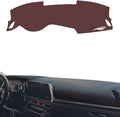Leather Dashboard Cover Compatible with HyundaiHyundai Sonata Ⅹ，Dash Cover, Non-Slip Dash Cover, Dash mat Dashboard Cover, Interior Dash Covers