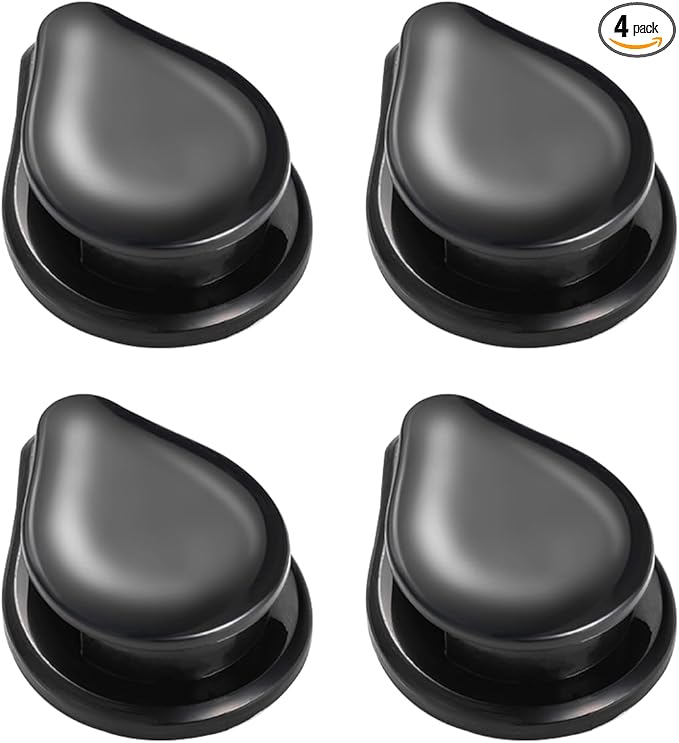 Car Sticky Hooks, Multifunctional ABS Mini Vehicle Dashboard Backseat Hanger with Self-Adhesive Backing, Auto Interior Hanging Organizer Accessories for Key Mask Earphone USB Cable (4PCS)