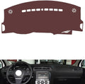 Leather Dashboard Cover Compatible with Citroen C4 C-Quatre 2016-2018，Dash Cover, Non-Slip Dash Cover, Dash mat Dashboard Cover, Interior Dash Covers
