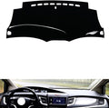 leather dashboard cover Compatible with HONDA JADE，dash cover（black）