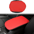 BOYOUS Car Armrest Cover Waterproof Center Console Pad Covers Scratch Resistance Leather Protector Interior Decoration Accessories Fit for Cadillac XT5 2016-2025 XT6 2020-2025（Red+Black）