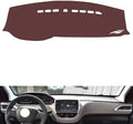 Leather Dashboard Cover Compatible with Peugeot 2008 2014-2018，Dash Cover, Non-Slip Dash Cover, Dash mat Dashboard Cover, Interior Dash Covers