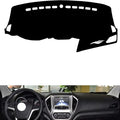 leather dashboard cover Compatible with MG GT，dash cover（black）