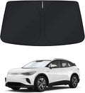 KUST Windshield Sun Shade for 2021-2025 2026 Volkswagen VW ID.4 Accessories Sunshade Window Sun Visor Protector Foldable Blocks UV Rays Keep Car Cooler Privacy