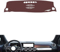 Leather Dashboard Cover Compatible with Mercedes GLB X247 (NO HUD) 2020-2026，Dash Cover, Non-Slip Dash Cover, Dash mat Dashboard Cover, Interior Dash Covers