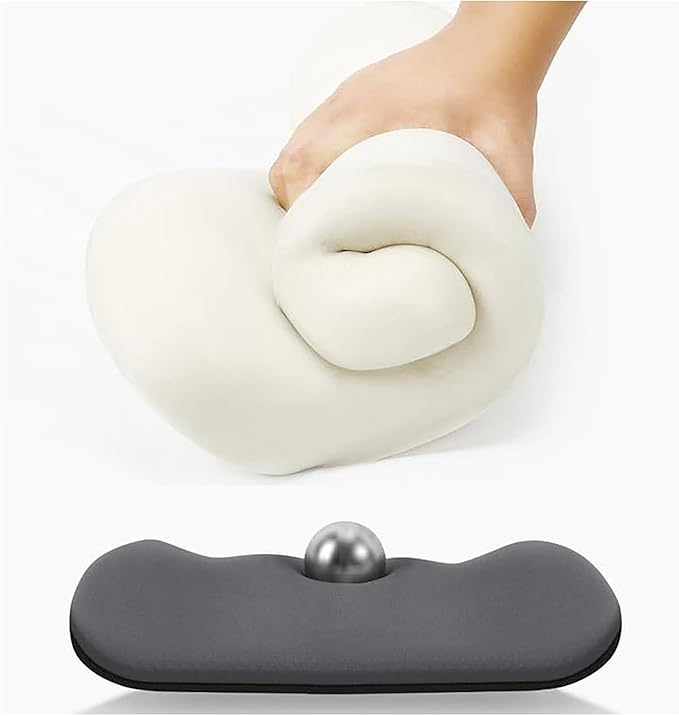 Car Headrest & Lumbar Support Cushion for Toyota RAV4 2012-2024, Ergonomic Car Seat Headrest Memory Foam Neck and Back Pillow Kit Breathable Removable for Driving Fatigue Relief,A/Black