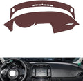 Leather Dashboard Cover Compatible with Jaguar XE，Dash Cover, Non-Slip Dash Cover, Dash mat Dashboard Cover, Interior Dash Covers