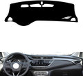 leather dashboard cover Compatible with Buick EncoreGX (warning light 20-2022，dash cover（black）
