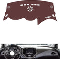 Leather Dashboard Cover Compatible with Chevy New Cruze 2015-2018，Dash Cover, Non-Slip Dash Cover, Dash mat Dashboard Cover, Interior Dash Covers