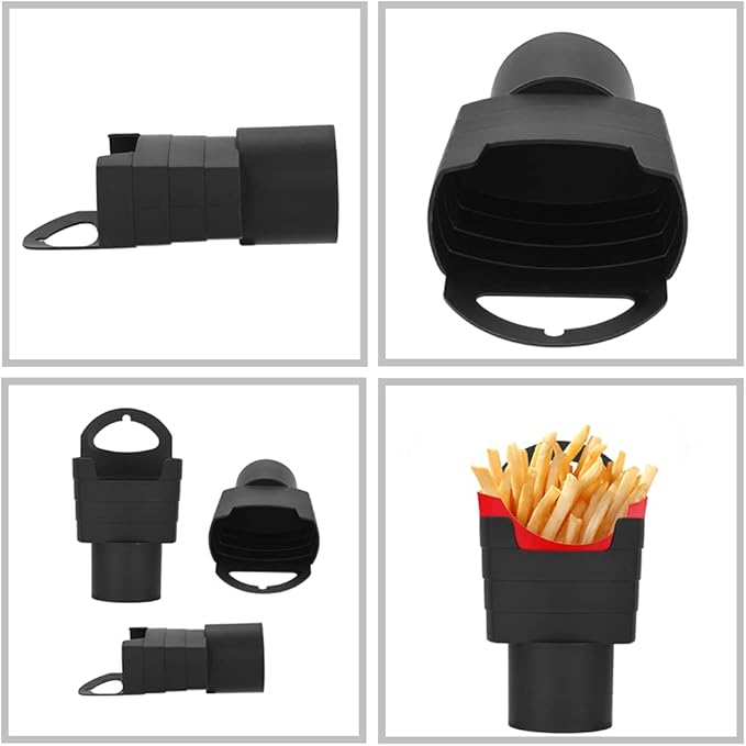 French Fry Cup Holder for Car Multipurpose Fast Food Drink Cup Holder Car Storage Box Holder