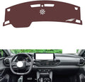 Leather Dashboard Cover Compatible with Citroen C5-X (NO HUD，Dash Cover, Non-Slip Dash Cover, Dash mat Dashboard Cover, Interior Dash Covers
