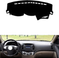 leather dashboard cover Compatible with HyundaiHyundai CELESTA 2011-2016，dash cover（black）