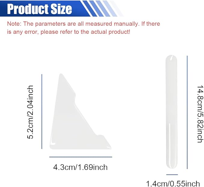 8PCS Transparent Car Door Edge Protector, Waterproof Car Door Handle Paint Guard Sticker, Self-Adhesive Auto Body Exterior Anti-Scratch Protection Trim for Cars, SUVs, Trucks (DoorEdge)