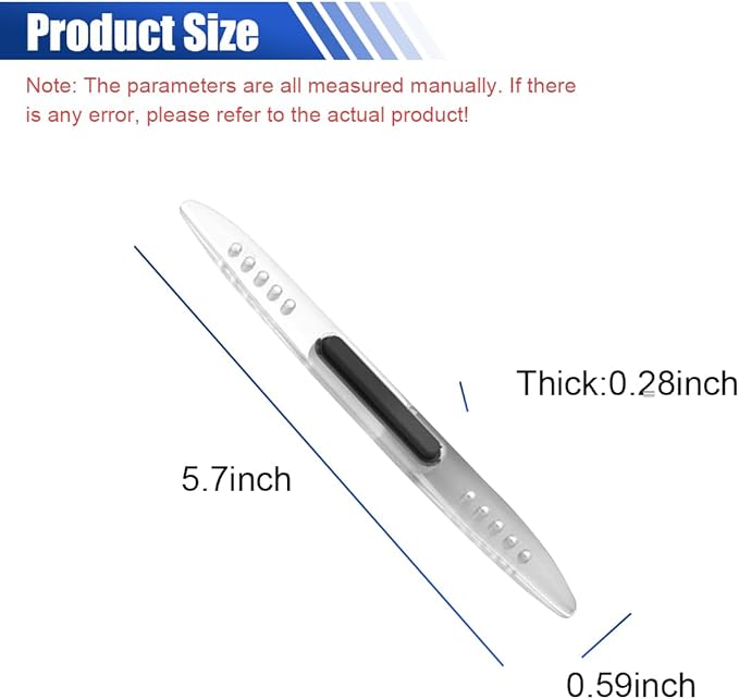 4PCS Car Door Edge Guards Car Side Door Protector, Rearview Anti-Collision Bumper Trim Guard Sticker, Auto Body Self Adhesive Anti-Scratch Strips for SUV Pickup Truck (Clear)