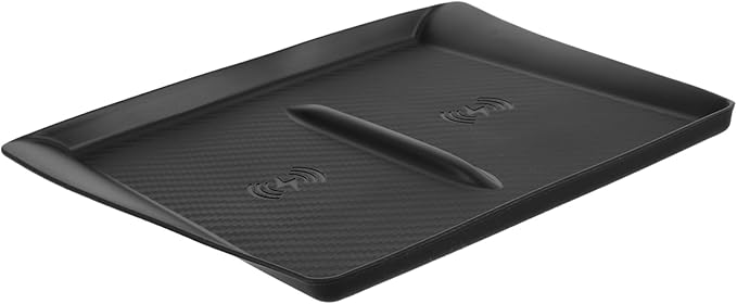 Tofficu Car Interior Accessory y Model Console Wireless Charging Pad Silicone Mat Phone Holder