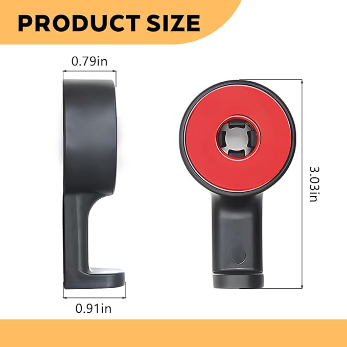 HZEL 2PCS Car Headrest Hidden Hook, 360° Rotation Vehicle Seat Hanger for Purse Backpack Cloth, Auto Interior Head Rest Storage Organizer Accessories, Universal for SUV Sedan Truck (Red)