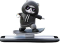 Slidable Skateboard Bear Car Dashboard Ornaments,Funny Mini Skateboard Bear Auto Center Console Ornaments Universal Car Interior Accessories Gifts for Women Men