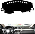 leather dashboard cover Compatible with Suzuki alivio，dash cover（black）
