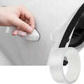 MYFAMIREA Car Door Edge Guards Car Door Side Protector Strip Anti-Collision Transparent Tape for Most Vehicle, Invisible Transparent Bumper, Scratch-Resistant Body,Protect Seat Body (33Ft x 0.8In)