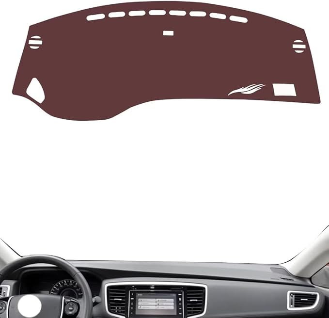 Leather Dashboard Cover Compatible with Honda Odyssey 2015-2021，Dash Cover, Non-Slip Dash Cover, Dash mat Dashboard Cover, Interior Dash Covers
