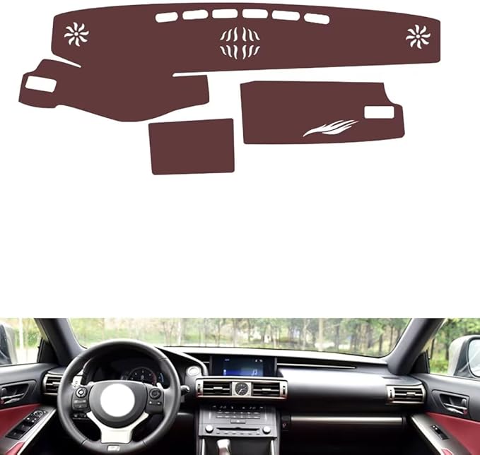 Leather Dashboard Cover Compatible with LEX is 2013-2019，Dash Cover, Non-Slip Dash Cover, Dash mat Dashboard Cover, Interior Dash Covers