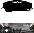 leather dashboard cover Compatible with Buick Lacrosse（NO HUD,no speakers） 2016-2022，dash cover（black）