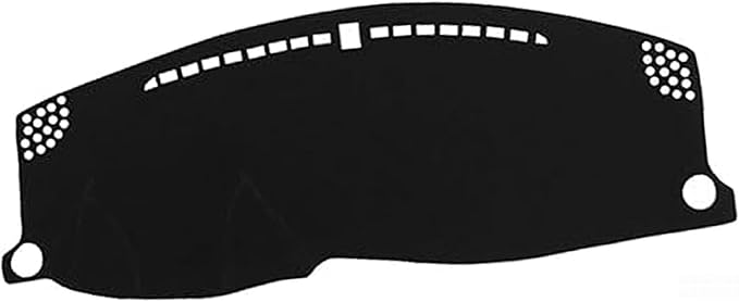 Upgraded Dashboard Mat for 2022-2016 Honda HR-V Polyester Dashcover UV Protection Non-Slip Windshield Reflective Instrument Cover Interior Accessory Black (Without HUD)