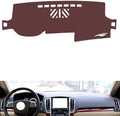 Leather Dashboard Cover Compatible with Cadillac SLS 2007-2012，Dash Cover, Non-Slip Dash Cover, Dash mat Dashboard Cover, Interior Dash Covers
