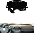 leather dashboard cover Compatible with VW Beetle 2004-2010，dash cover（black）