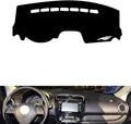 Leather Dashboard Cover Compatible with Mitshubishi Mirage 2012-2019，Dash Cover（Black）