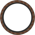 Thickened Elastic Steering Wheel Cover, Autumn Fall Classic Vintage Plaid Ultra, Soft, Breathable, Fit for Cars, SUVs, Trucks, Stylish Comfortable Grip