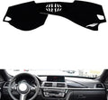leather dashboard cover Compatible with BMW 3 series GT (speaker 2020，dash cover（black）