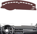 Leather Dashboard Cover Compatible with VW C-Trek，Dash Cover, Non-Slip Dash Cover, Dash mat Dashboard Cover, Interior Dash Covers