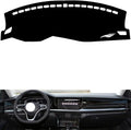 leather dashboard cover Compatible with VW Passat（NO HUD） 2019-2024，dash cover（black）