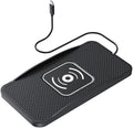 Wireless Car Charger Pad for Toyota RAV4 Prime 2021-2024, Type-C/USB 20W Car Wireless Charger Non-Slip Phone Charging Pad Car Accessories,A 30cm Cable Type-C Plug