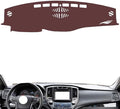 Leather Dashboard Cover Compatible with Toyota Crown（14 Generations） 2015-2018，Dash Cover, Non-Slip Dash Cover, Dash mat Dashboard Cover, Interior Dash Covers