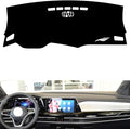leather dashboard cover Compatible with VW TALAGON，dash cover（black）