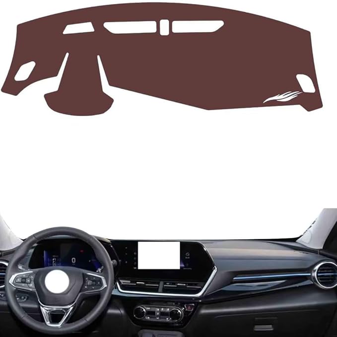 Leather Dashboard Cover Compatible with Chevy Seeker，Dash Cover, Non-Slip Dash Cover, Dash mat Dashboard Cover, Interior Dash Covers