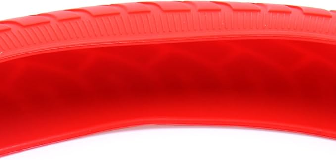 uxcell Universal Red Silicone Anti-Slip Steering Wheel Cover Protector for Car Vehicle
