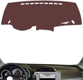 Leather Dashboard Cover Compatible with Honda Fit 2008-2013，Dash Cover, Non-Slip Dash Cover, Dash mat Dashboard Cover, Interior Dash Covers